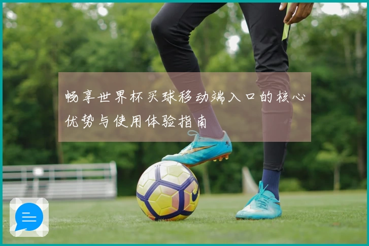 畅享世界杯买球移动端入口的核心优势与使用体验指南