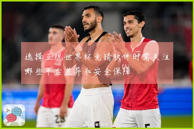 选择正规世界杯竞猜软件时需关注哪些平台差异和安全保障